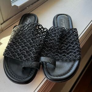 Pre-loved Free People Castaway woven‎ sandals